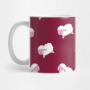 Sheep pattern Mug